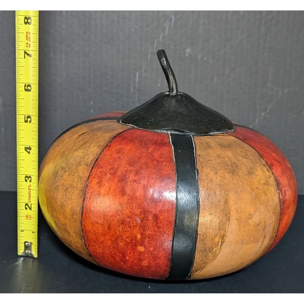 Contemporary Basket Fillers for Lrg‎ Basket Set of Three Large Gourd & Two Orbs